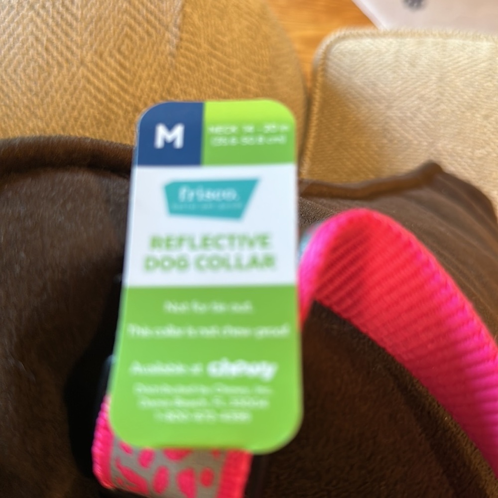 Dog collar Reflective Pink - Picture 3 of 5